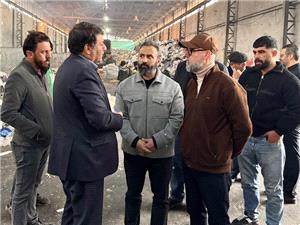 بهينهسازي فرايندهاي جمعآوري و تفکيک پسماند در مرکز مديريت يکپارچه پسماند شهري غرب تهران