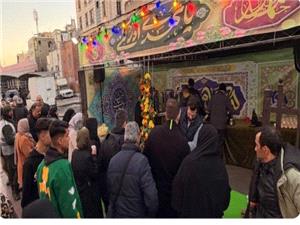 برپايي مواکب و چايخانههاي نيمه شعبان در معابر و ميادين منتخب منطقه 3
