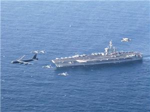 US shoots down Iranian drone that approached aircraft carrier