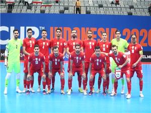 ايران در آستانه کسب نشان طلاي فوتسال جام ملتهاي آسيا