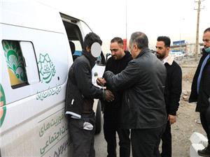 ساماندهي افراد بيخانمان و معتاد از حاشيه شريانهاي ارتباطي منطقه 18 پايتخت