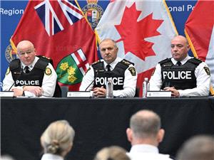 Eight current and former Toronto police arrested in organized crime inquiry