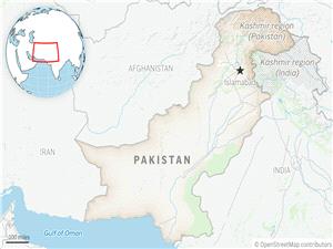 An explosion hits a Shiite mosque on Islamabad`s outskirts, wounding dozens