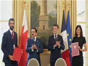البحرین وفرنسا توقعان اتفاق تعاون مشترک فی مجال الدفاع