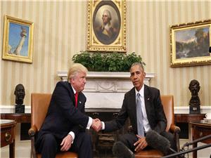 البیت الأبیض یرد على نشر ترامب فیدیو مسیء لأوباما وزوجته کـ"القرود"