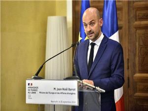 French FM says Lebanon should stay out of U.S.-Iran war