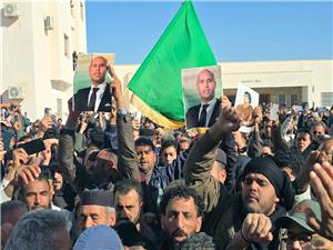 Thousands gather in Libya for funeral of Saif al-Islam Gaddafi