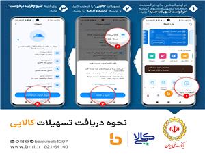 کالاپي بانک ملي ايران؛ راهکاري ايده آل براي تامين نيازهاي ضروري خانوار/خريد اقساطي کالا با کالاپي بانک ملي ايران