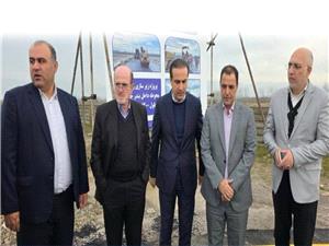 نظارت ميداني لاهوتي بر روند ساخت مسير تلهکابين و سورتمه لنگرود و افتتاح پروژه بندر گردشگري چمخاله