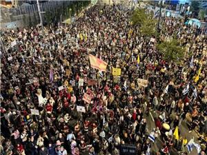 تظاهرات گسترده عليه نتانياهو در اسرائيل