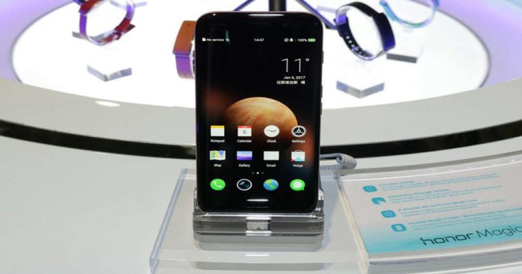 honor magic، جادويي‌ترين گوشي هوشمند در ces 2017