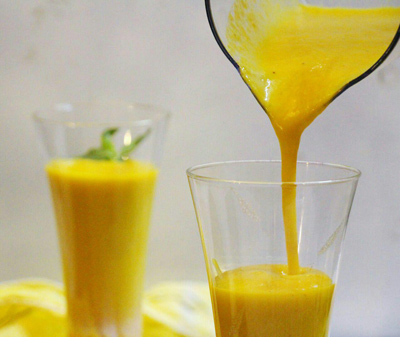 درست کردن نوشيدني موز انبه,مواد لازم براي نوشيدني موز انبه