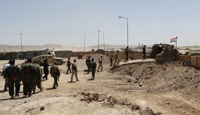 جلوگيري پيشمرگه از ورود آوارگان تکريت به کرکوک