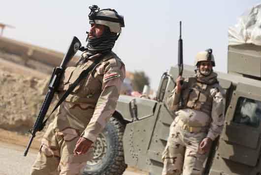 العراقيه: منطقه الشاخات استان بابل از وجود تروريست هاي داعش پاکسازي شد