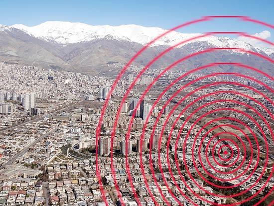 وقوع زلزله در تهران  +جزئيات