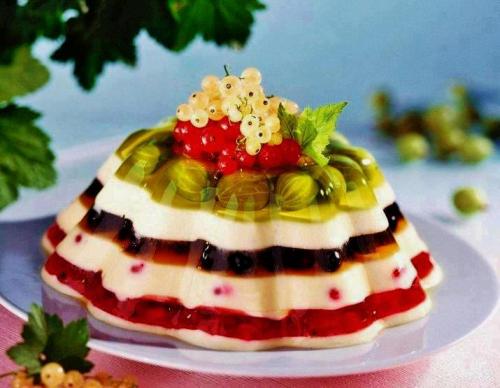 هنرآشپزي؛طرز تهيه کارامل و ژله و ميوه