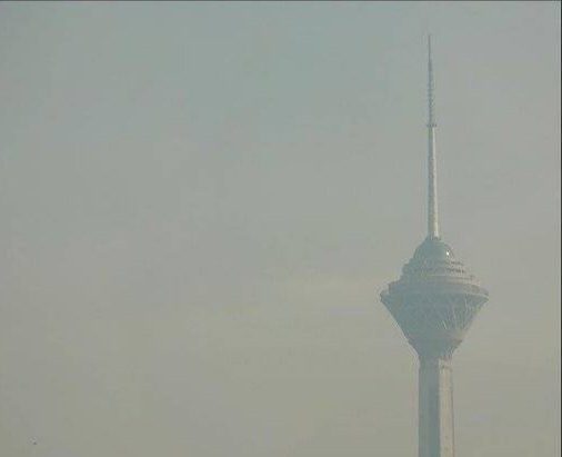 هواي تهران امروز آلوده تر از ديروز است