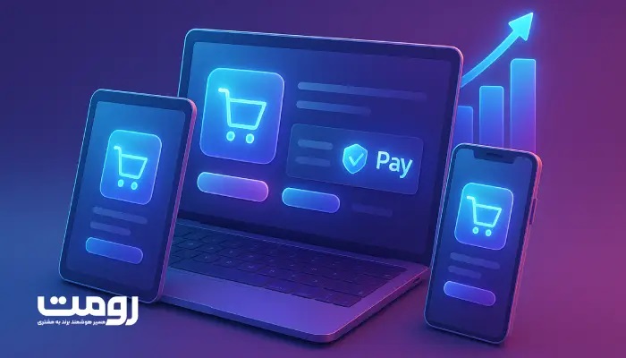 طراحی فروشگاه اینترنتی با رومت؛ افزایش فروش با تجربه کاربری هوشمند