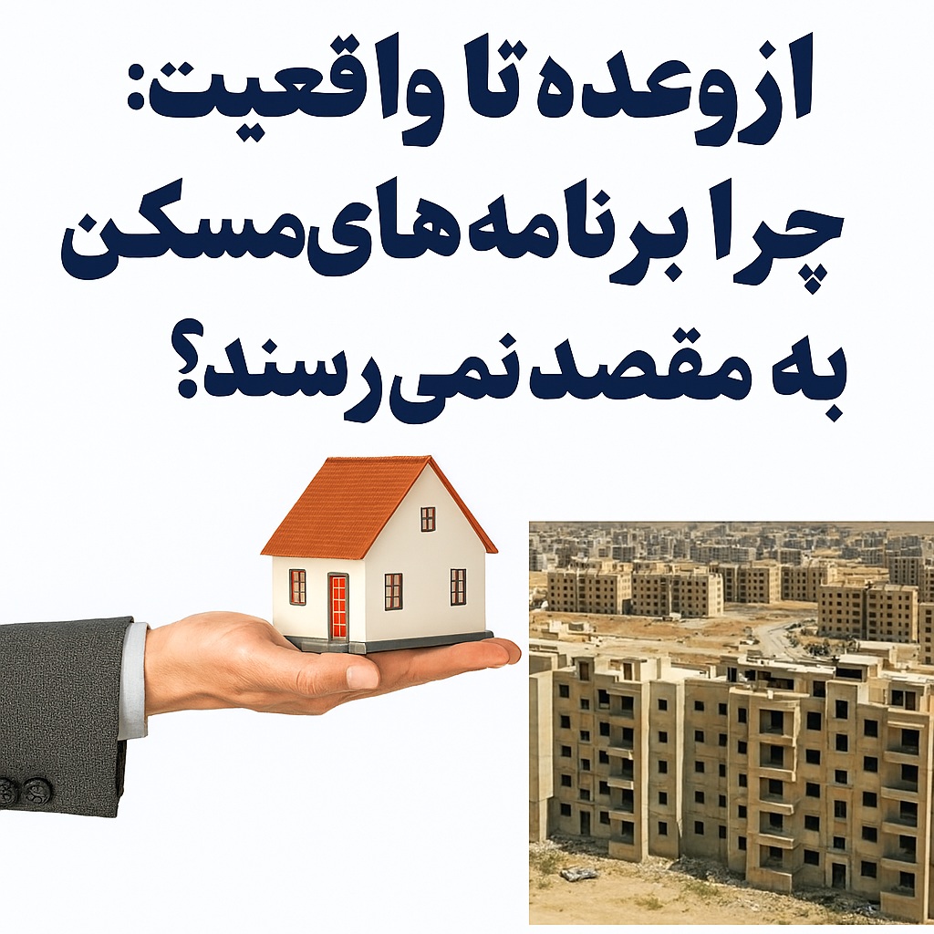 خانه‌هایی که روی کاغذ ساخته شدند؛ نقدی بر عملکرد دولت در حوزه مسکن