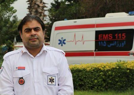 فصل بهار؛ افزايش تماس‌هاي اورژانس 115 بابل به بيش از31 هزارمورد