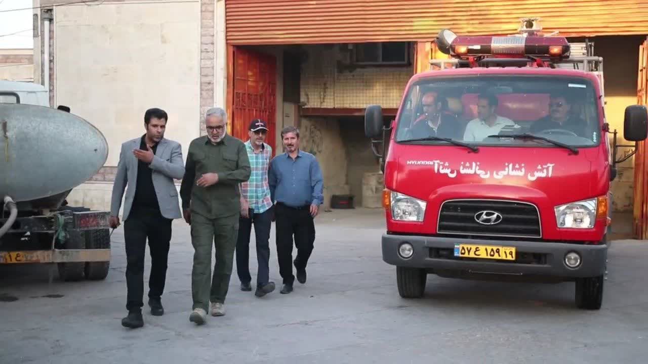 فرماندار کرمانشاه و مديرکل امور شهري استانداري از خدمات اربعين شهرداري ماهيدشت بازديد کردند