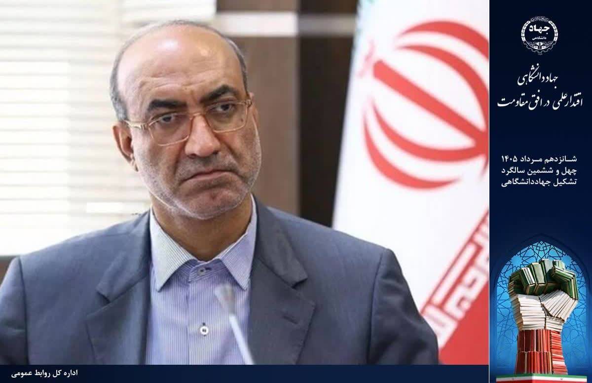 استاندار کرمانشاه:جهاددانشگاهي کارهايي را انجام داده که باور تحقق آن براي خيليها دشوار بود