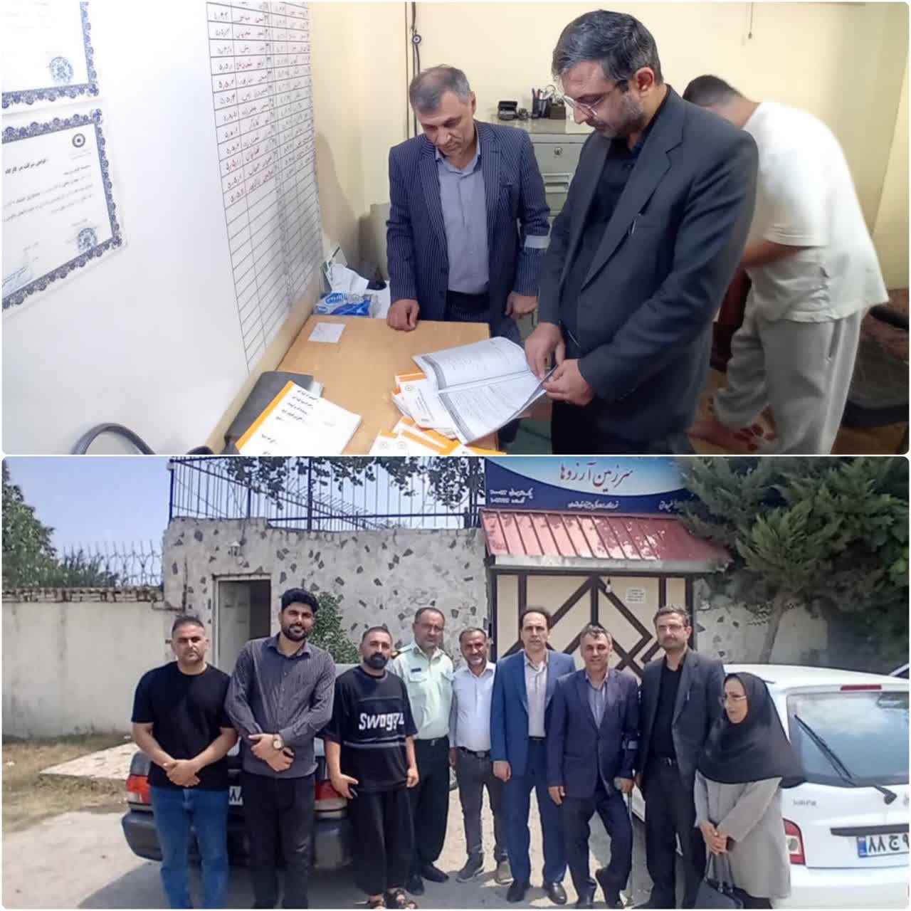بازدید دادستان بابلسر از کمپ‌های ترک اعتیاد «فصل رویش زندگی» و «سرزمین آرزوها
