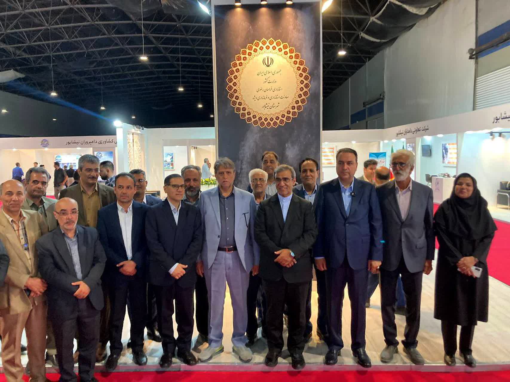 سالن اختصاصی ظرفیتهای دام و طیور نیشابور در نمایشگاه بینالمللی مشهد
