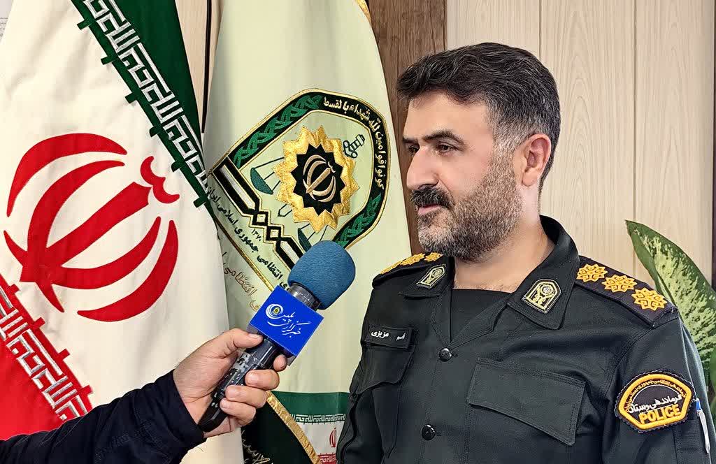 زمین گیر شدن سارق خودروی نیسان در بابل