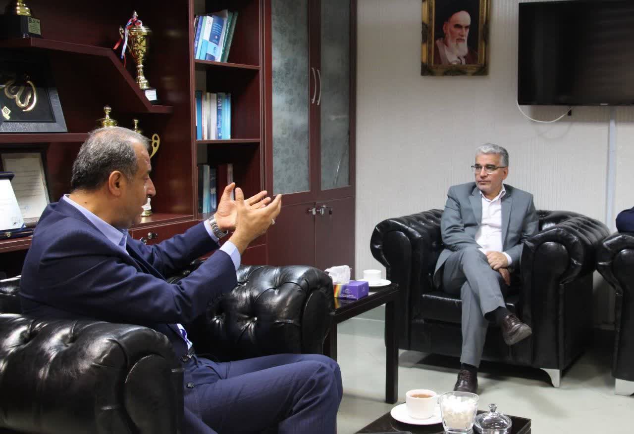 دردیدار معاون شرکت بازرگانی دولتی ایران با مدیرکل غله مازندران؛ مسائل حمل و توزیع کالاهای اساسی بررسی شد