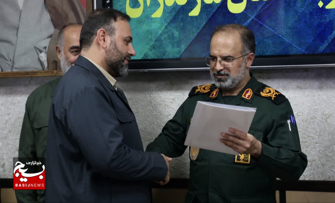 معاون روابط عمومی و تبلیغات سپاه کربلا معارفه شد