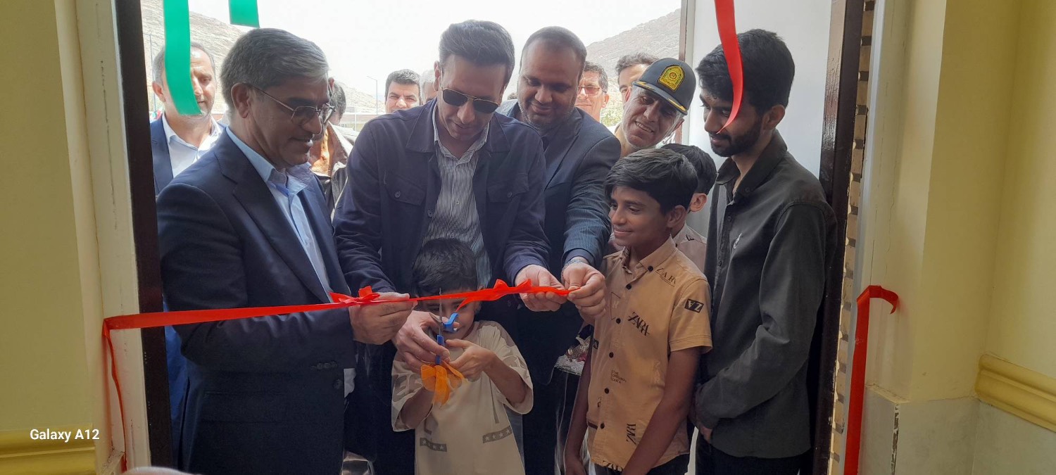 مدرسه 3 کلاسه مهدی موعود روستای بناب به بهره برداری رسید