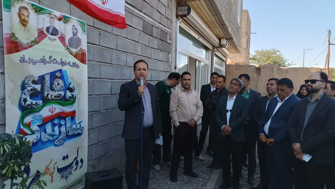 افتتاح 250 پروژه هفته دولت در بخش مرکزی نیشابور