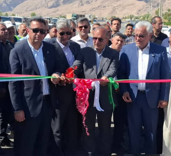 افتتاح 10 کیلومتر از بزرگراه داراب–بندرعباس با اعتبار 8 هزار میلیارد ریال