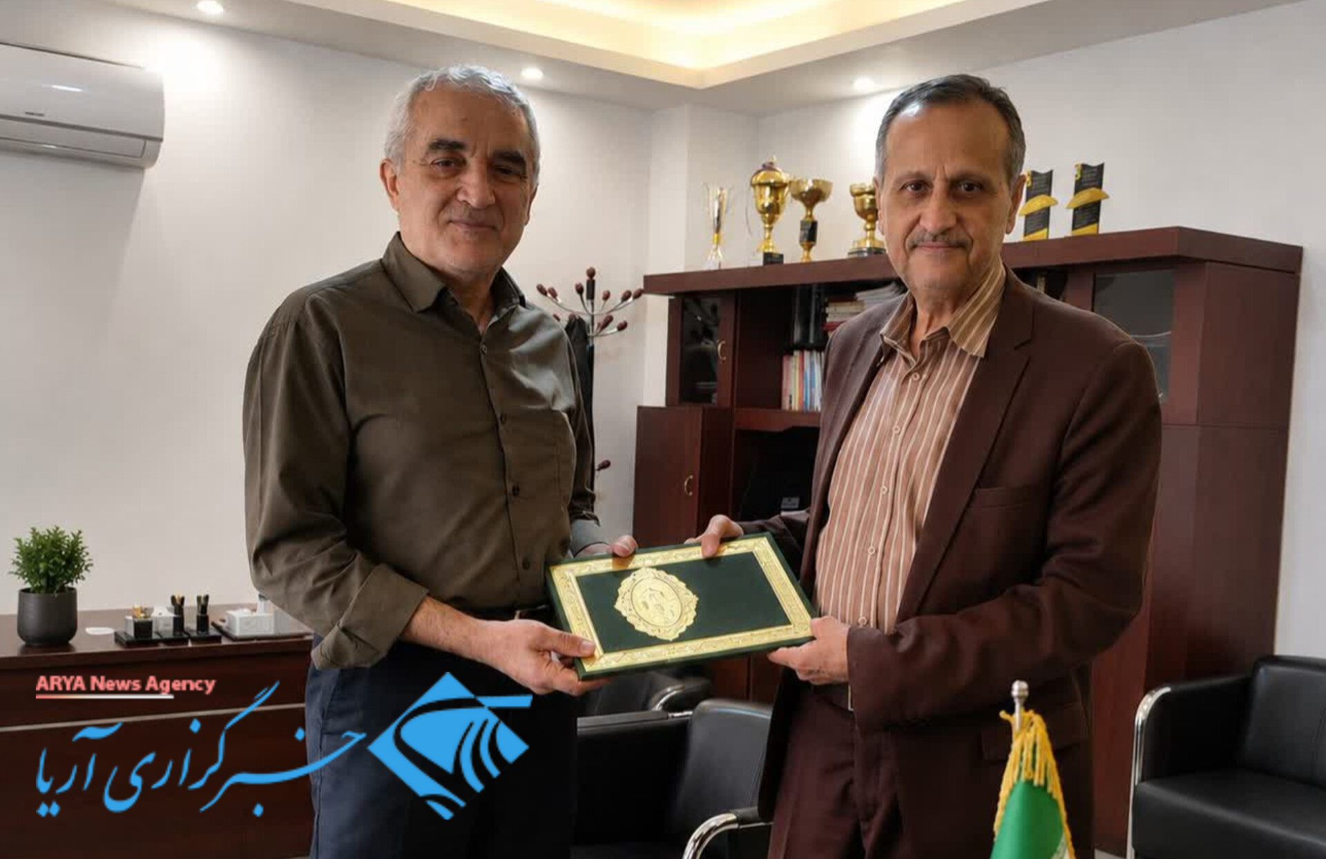 معارفه سرپرست جدید مؤسسه آموزش عالی غیرانتفاعی گلستان