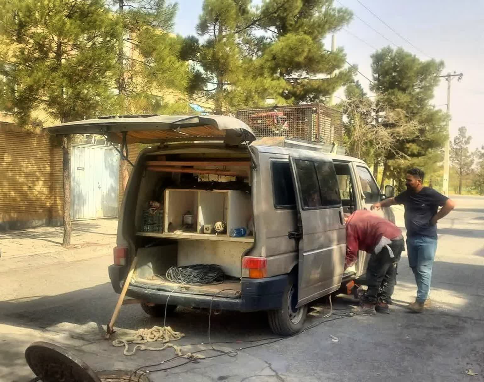 ویدئومتری 17 کیلومتر از شبکه جمع‌آوری فاضلاب نیشابور