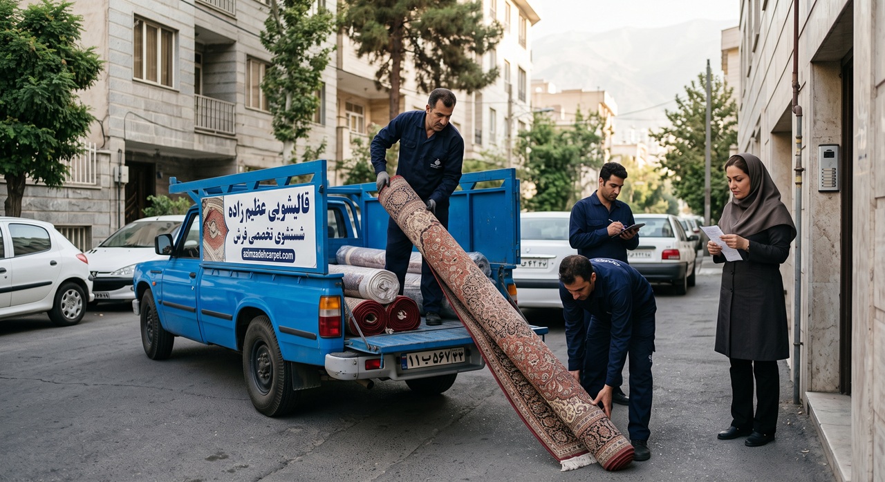 فرش ها را به هر قالیشویی نسپارید؛ راهنمای انتخاب یک قالیشویی مطمئن در تهران