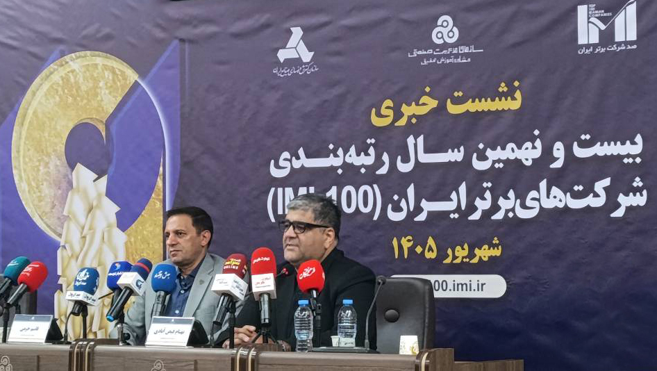 100 شرکت برتر 11 درصد ارزش افزوده اقتصاد ایران را در اختیار دارند