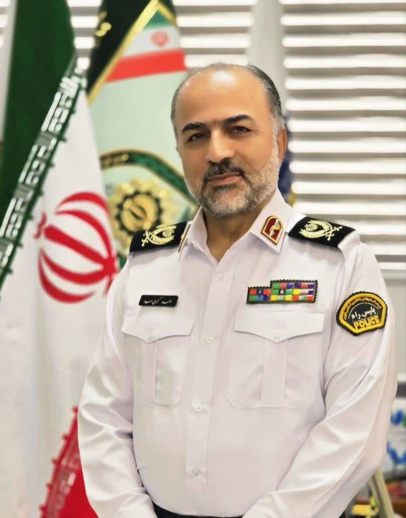 پیام تبریک رئیس پلیس راه فرماندهی انتظامی ازانتصاب سردارسرتیپ دوم دکتراحمد کرمی اسدی به عنوان جانشین پلیس راهورفرماندهی انتظامی جمهوری اسلامی ایران