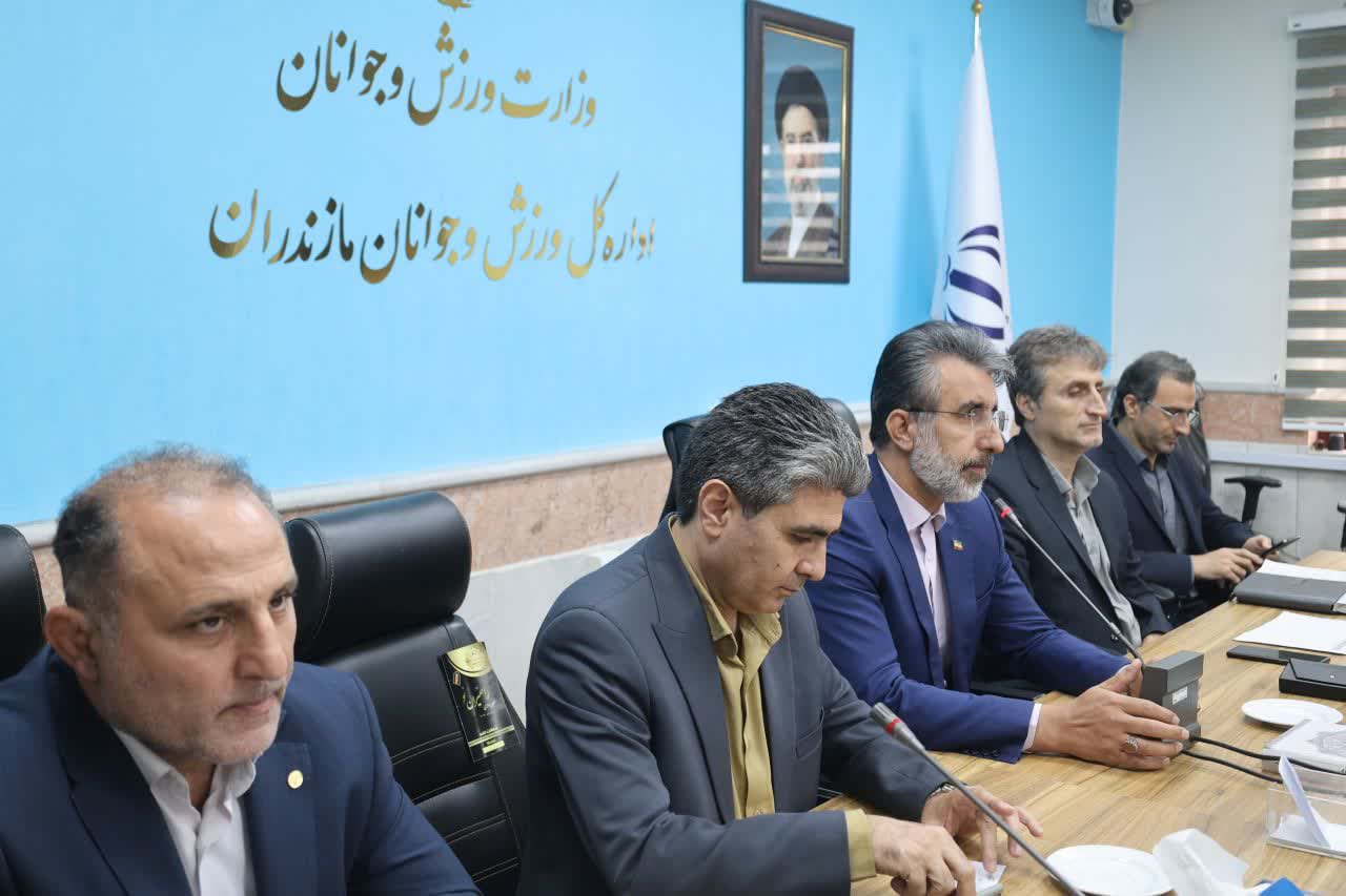 جلسه مستند سازی و املاک اداره کل ورزش و جوانان استان مازندران برگزار شد