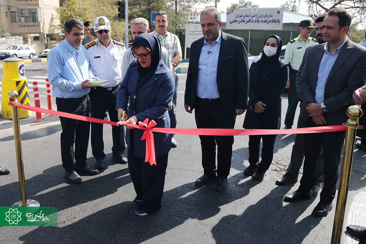 گره ترافیکی تقاطع امیرابراهیم و خلیل‌آبادی در منطقه 5 باز شد