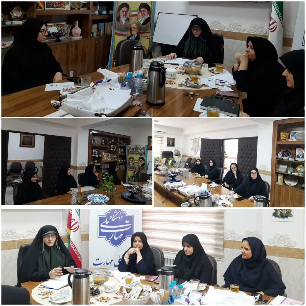 برگزاری جلسه منتخب آموزشی در آموزشکده ملی مهارت دختران بابل