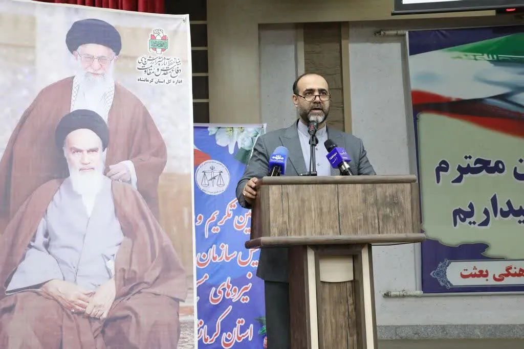 رئیس سازمان قضایی نیروهای مسلح استان کرمانشاه: خود را در برابر همه کارکنان نیروهای مسلح و مردم کرمانشاه مسئول می دانم