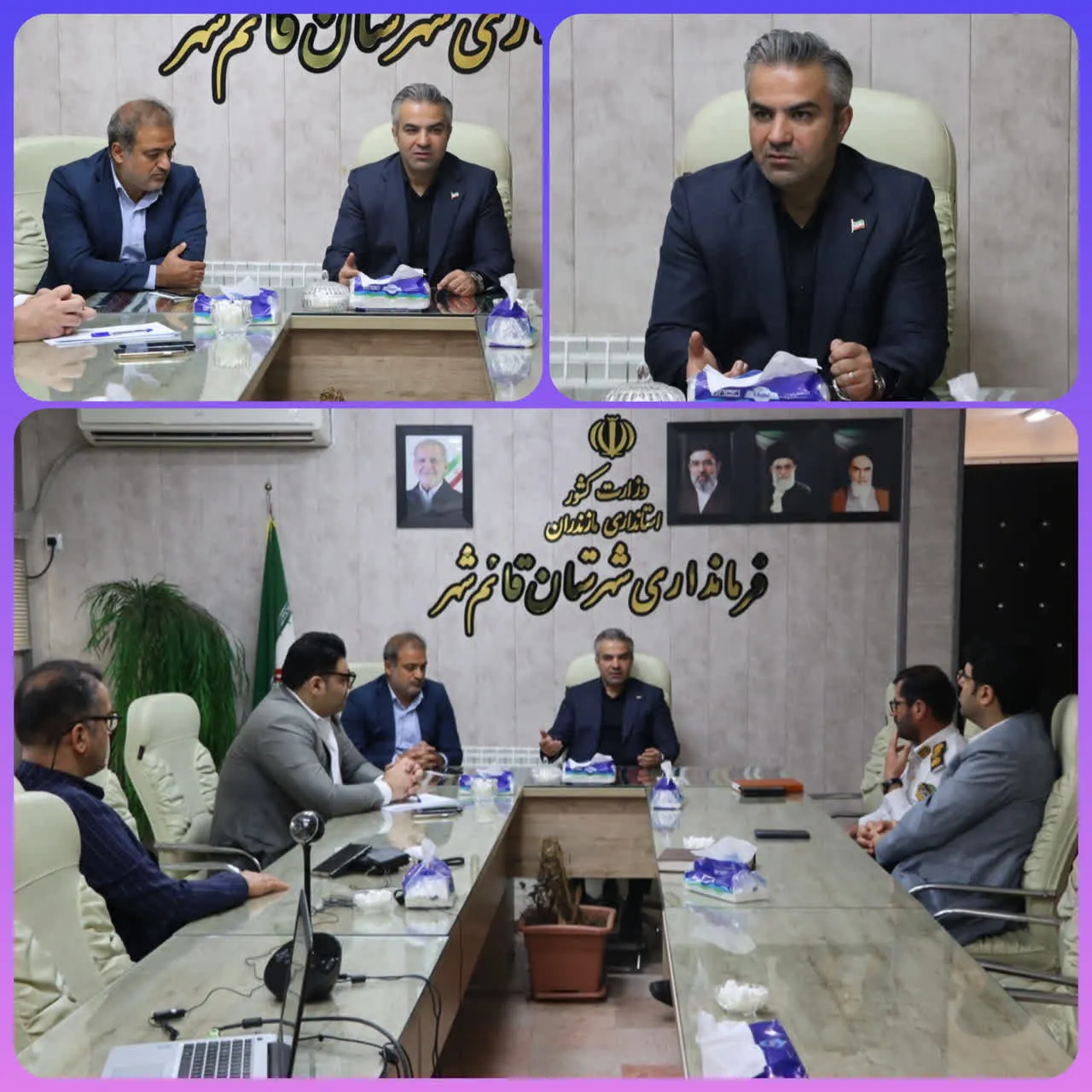 برگزاری جلسه فوق‌العاده شورای ترافیک شهرستان قائم‌شهر