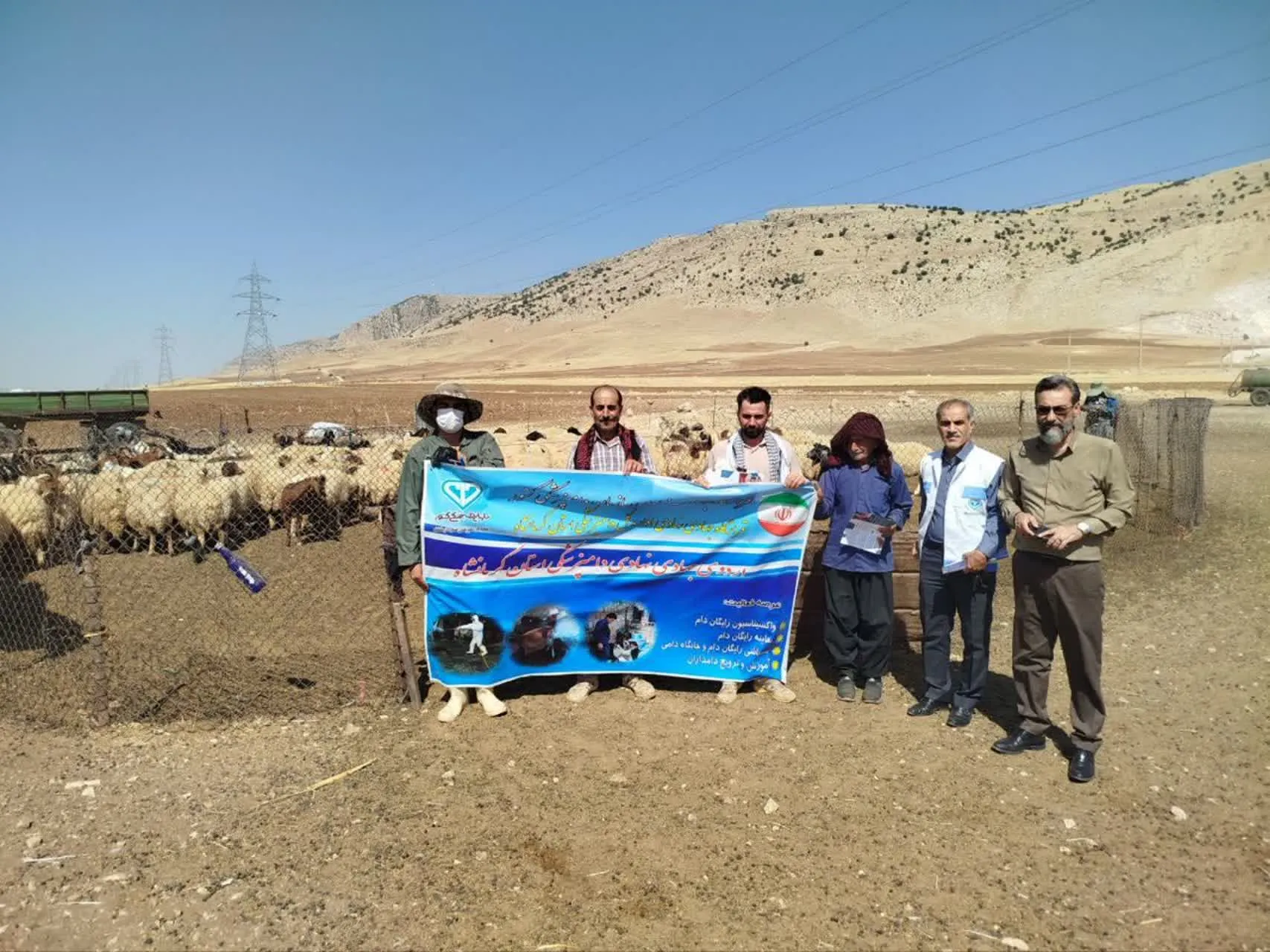 خدمات جهادی دامپزشکی به عشایر دالاهو در هفته دفاع مقدس