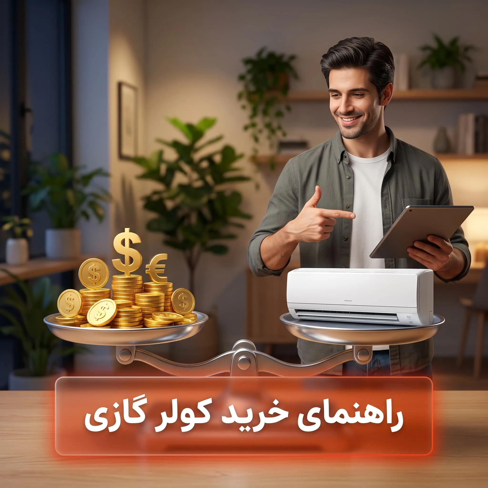 راهنمای خرید کولر گازی بر اساس متراژ؛ فرمول طلایی محاسبه ظرفیت