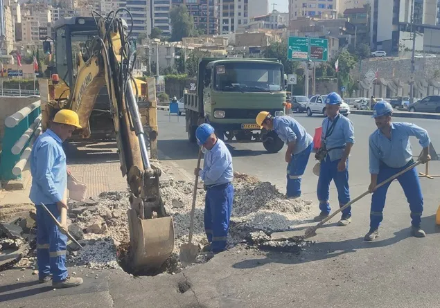 رفع مخاطرات سازهای با تعویض فوری لوله فرسوده پل شهیدان شیخی