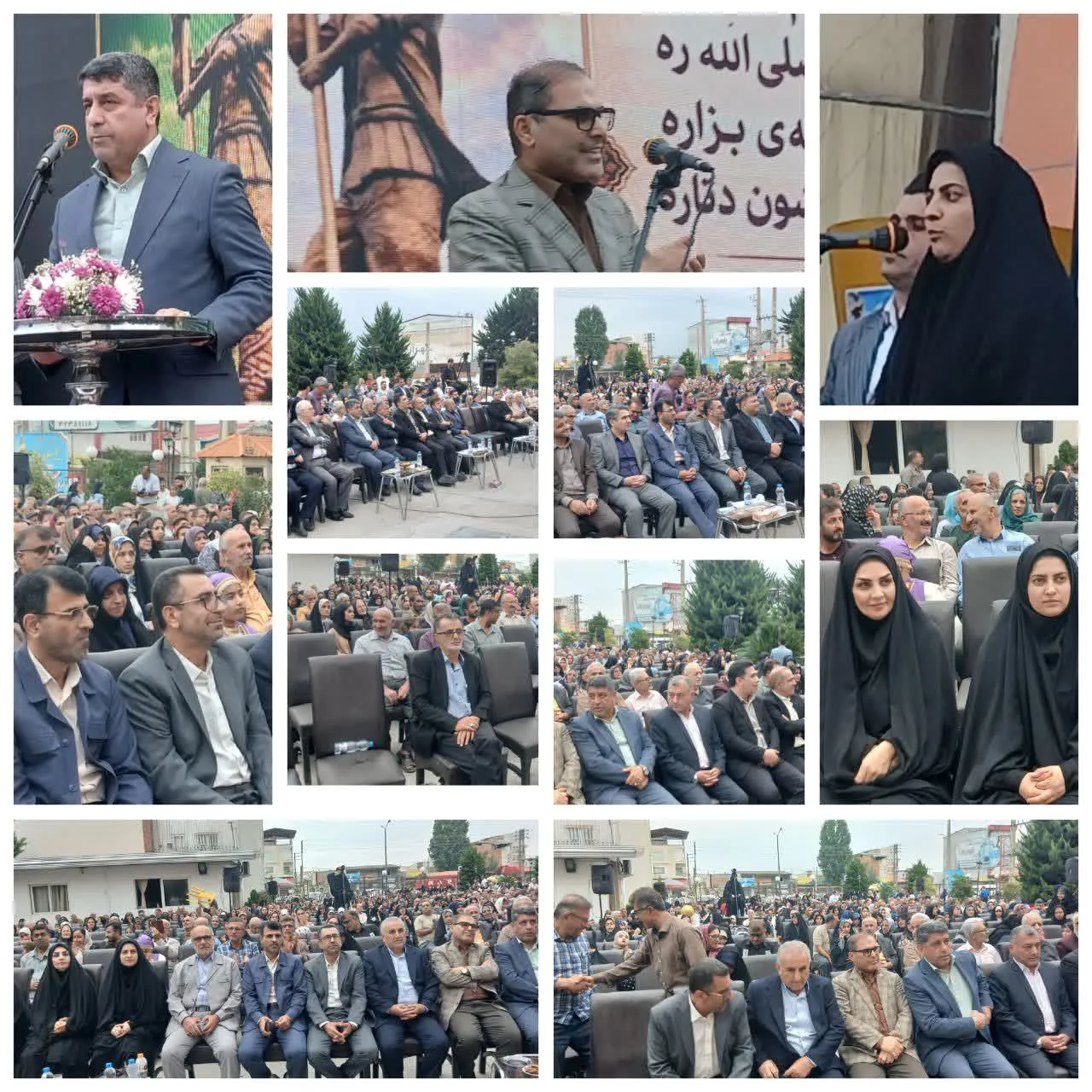 دومین مراسم نکوداشت زنده یاد امیرپازواری دردهستان پازواربخشداری رودبست برگزارشد