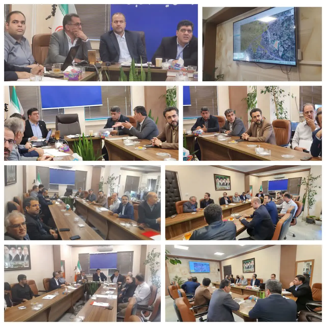 برگزاری نشست بررسی و تدقیق مرزهای مشترک پنج شهرستان به میزبانی فرمانداری بابل