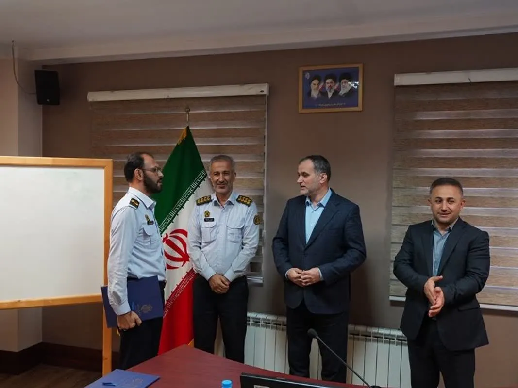 دیدار مدیر کل بنادر ودریانوردی امیرآباد با پرسنل یگان حفاظت